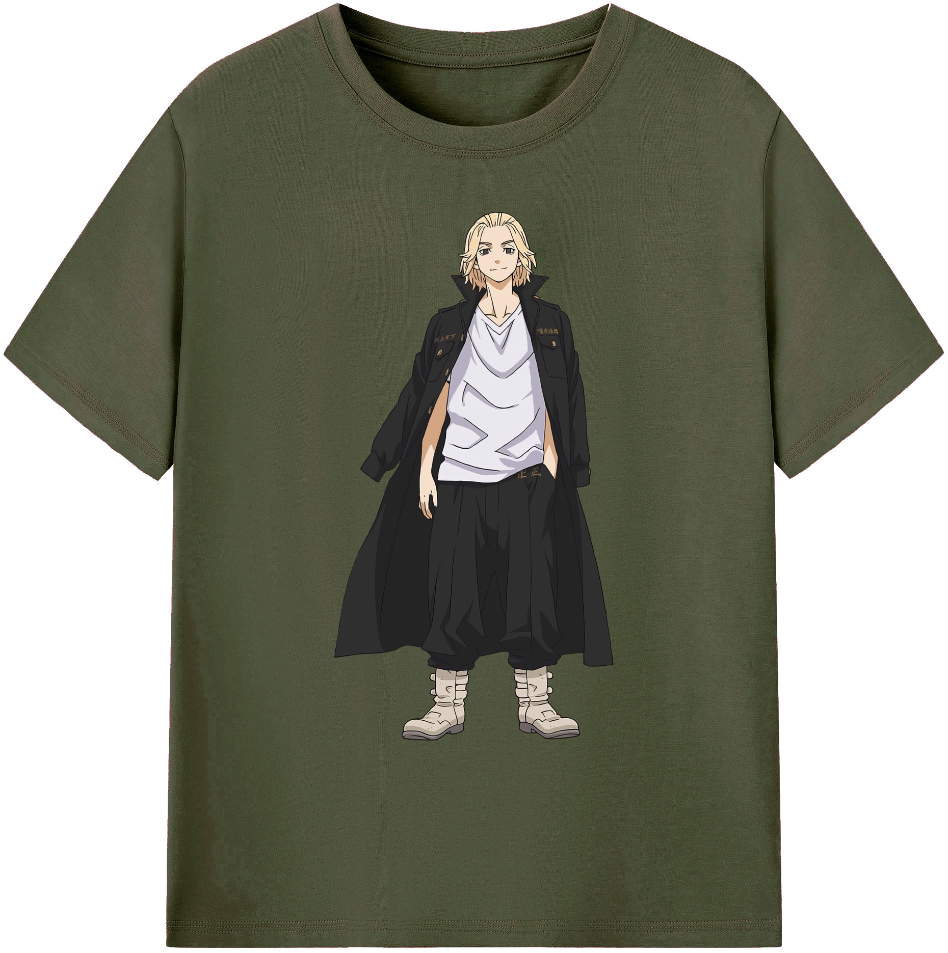 （画像用） 東京リベンジャーズ Tokyo Revengers 綿100％ メンズ半袖Tシャツ｜肌触りやわらか＆通気性